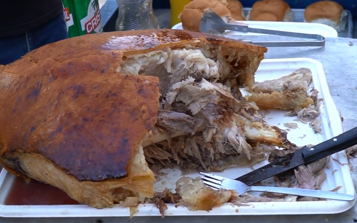 【古巴美食】街头特立尼达脆皮烤肉,香酥猪肉_哔哩哔哩 (゜-゜)つロ