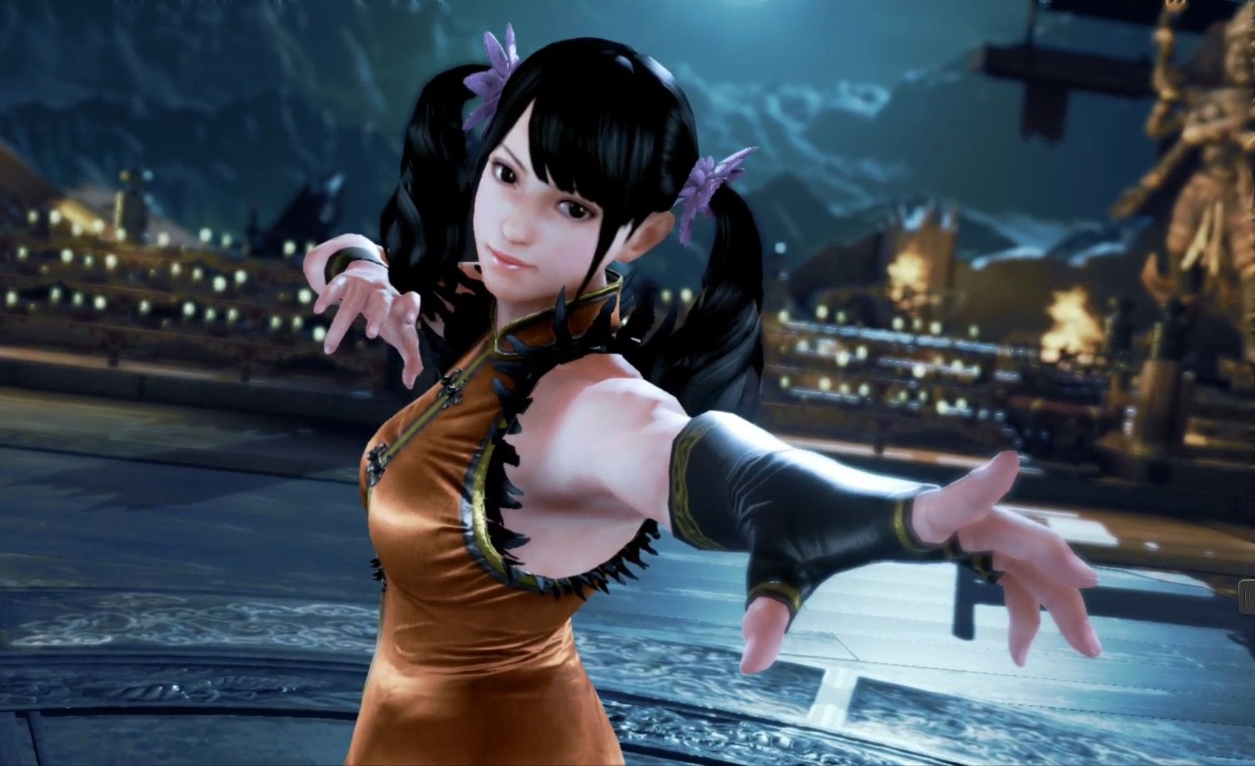 铁拳7 宝箱模式:凌晓雨 收拾两个蠢电脑!对俄罗斯老!对假机器人!