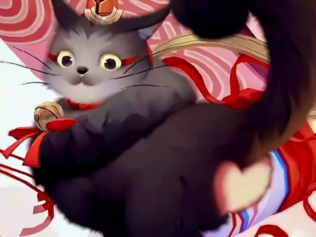 我们一起玩过的阴阳师 缘神养的猫,,真好