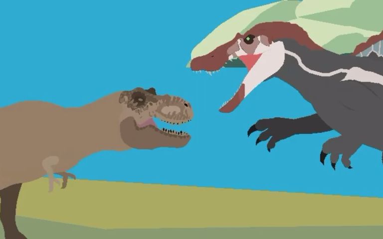 【油管转载】棘龙vs霸王龙