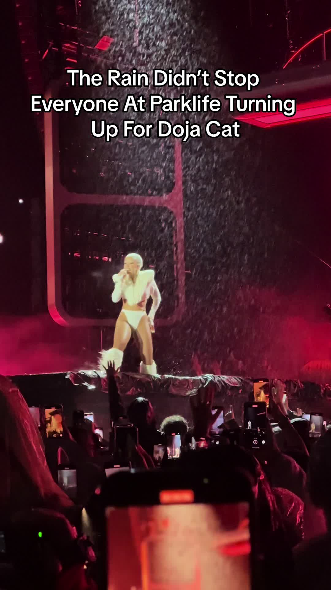 你会为doja猫留在这雨中吗?