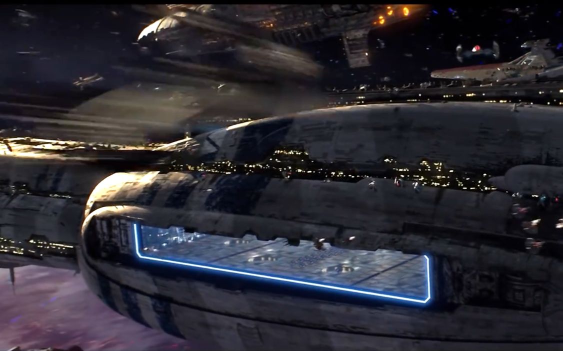 星球大战太空战斗场面1