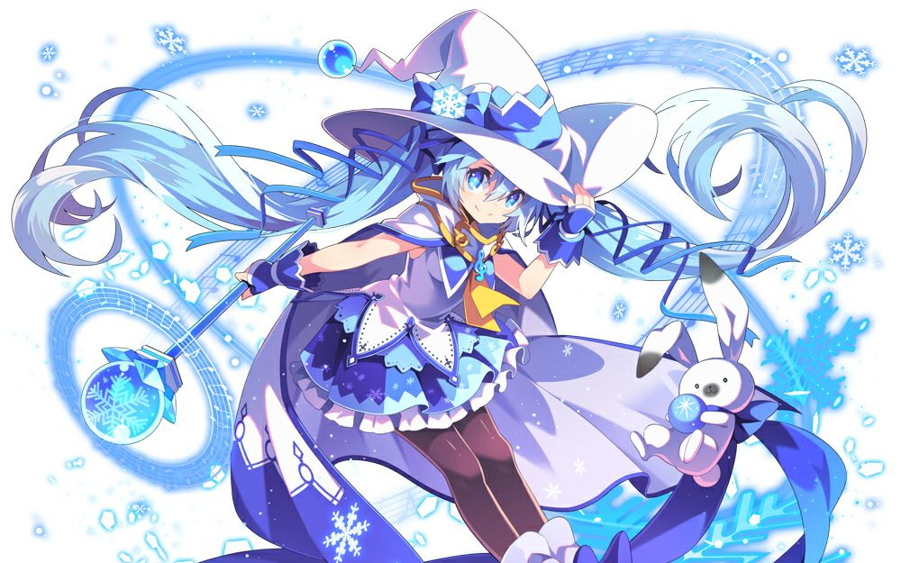 高萌黑丝福利2014雪初音无帽式 sweet magic