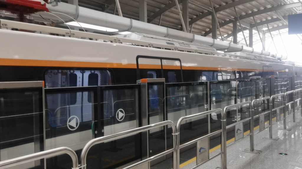 福田站s3线列车调试