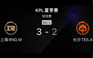 Download Video: 王者荣耀KPL 夏季赛上海RNG.M 3-2 长沙TES.A