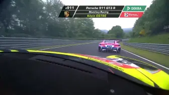 Download Video: [纽博格林] Manthey车队Kevin Estré 2021 24小时耐力赛，轮对轮 P11杀到P1 - Porsche 911 GT3 R