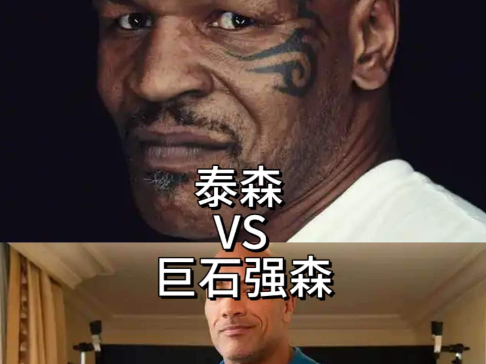 泰森vs巨石强森