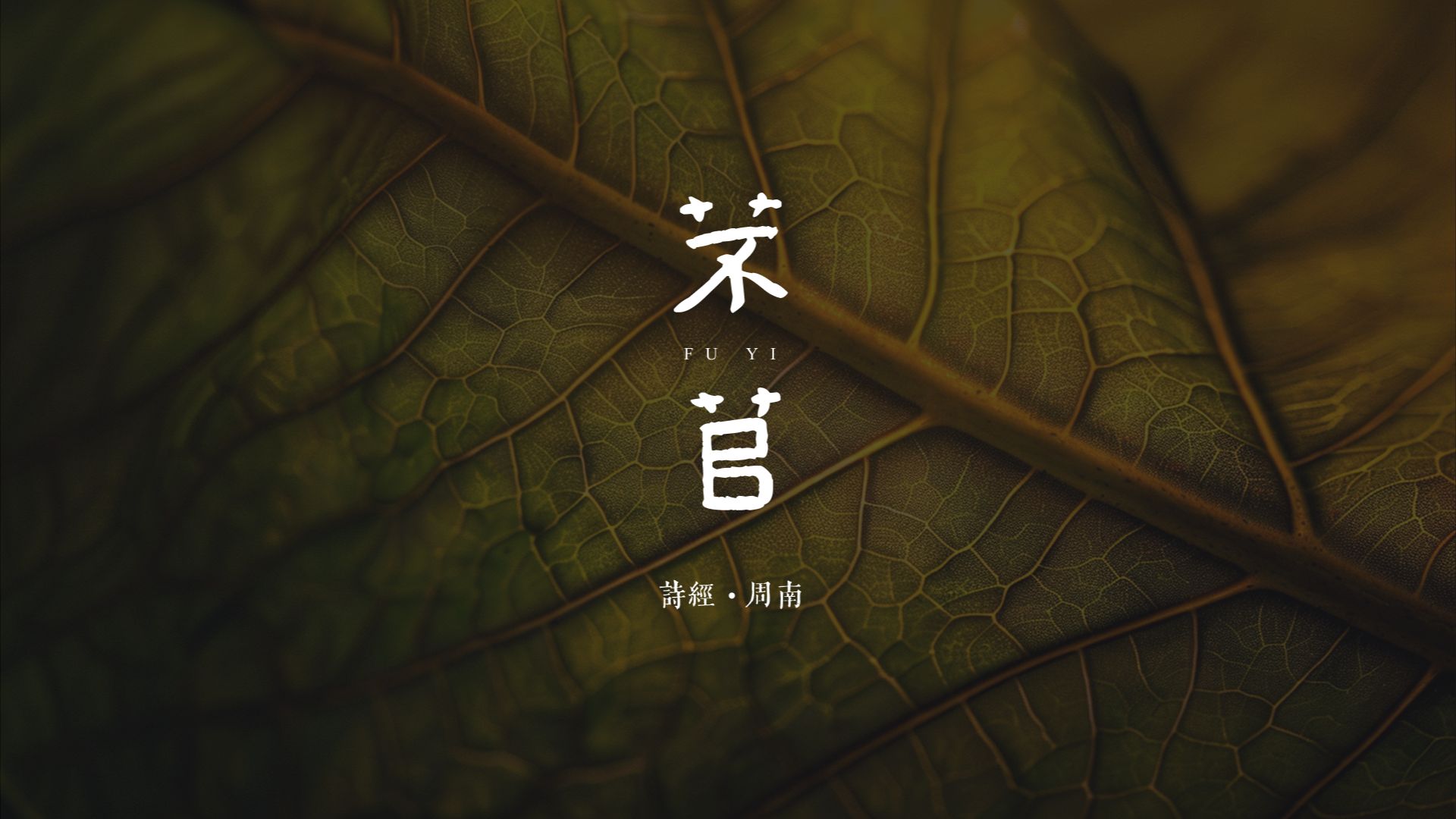 周南·芣苢