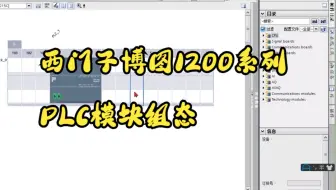 西门子博图1200系列PLC模块组态
