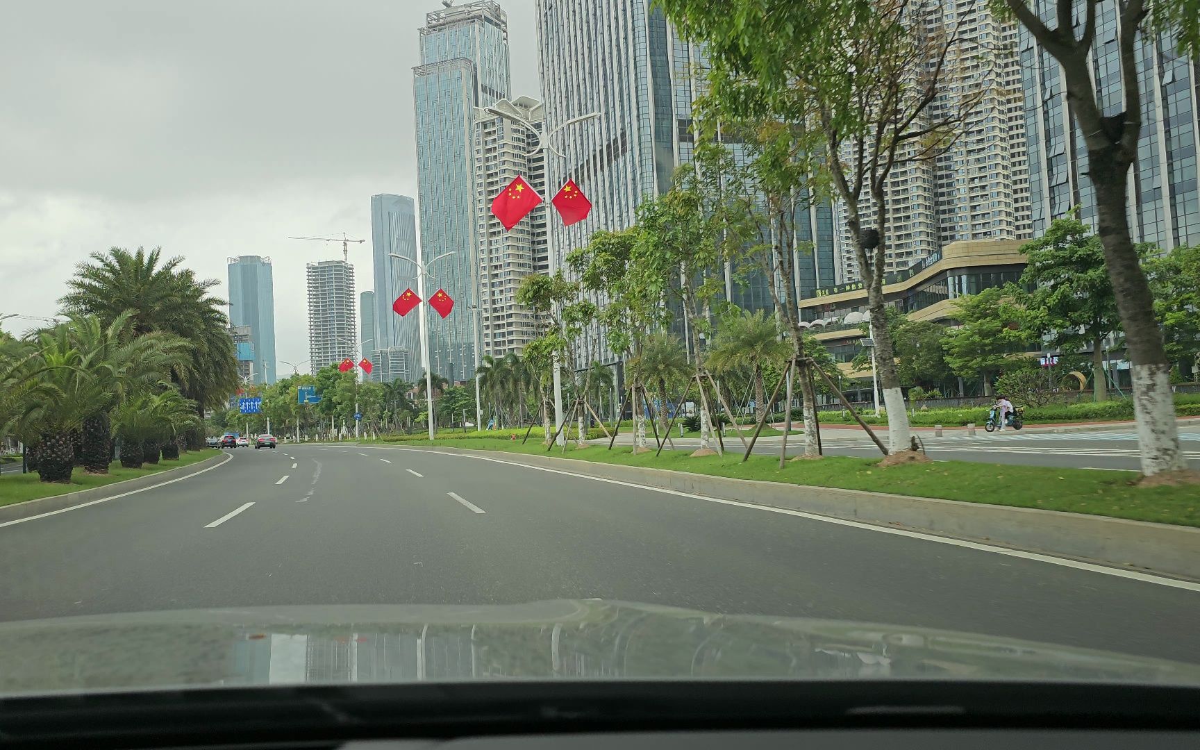 [8k30帧超高清]珠海市区和g0425广澳高速到中山市g94珠三角环线高速