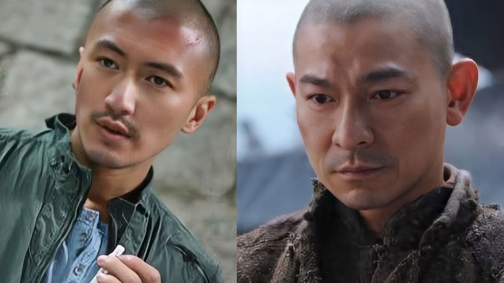 "光头"是考验明星颜值的标杆,刘德华,谢霆锋帅气,她辣眼睛