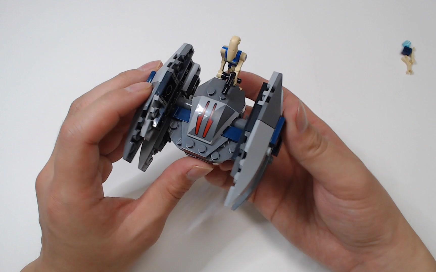 lego砖家测评乐高75073星战系列秃鹰机器人