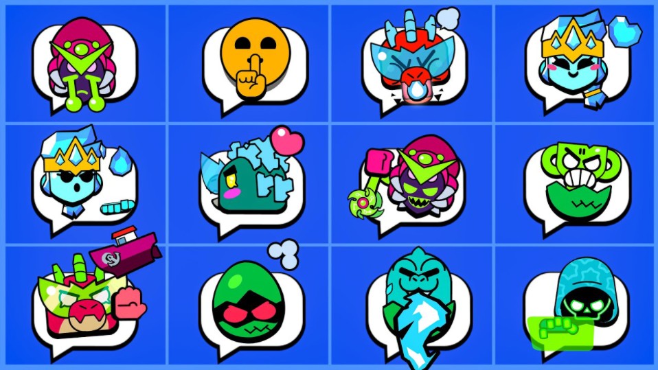 荒野乱斗s26所有新表情一览!