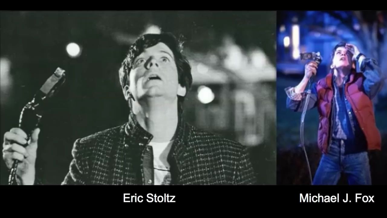 [图]回到未来电影对比 被替换的埃里克斯托尔兹 Eric Stoltz vs Michael J. Fox Back to the Future Comparison