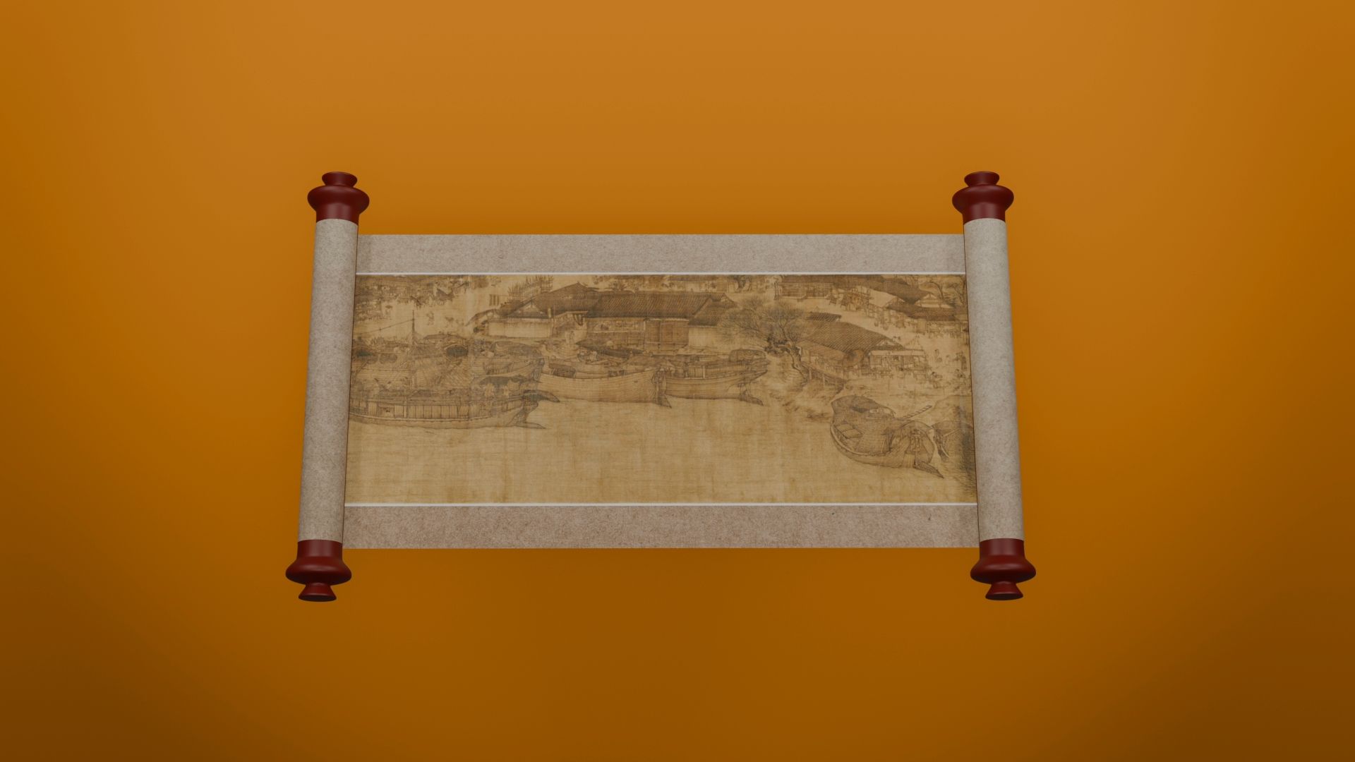 【blender教程】卷轴动画进阶版