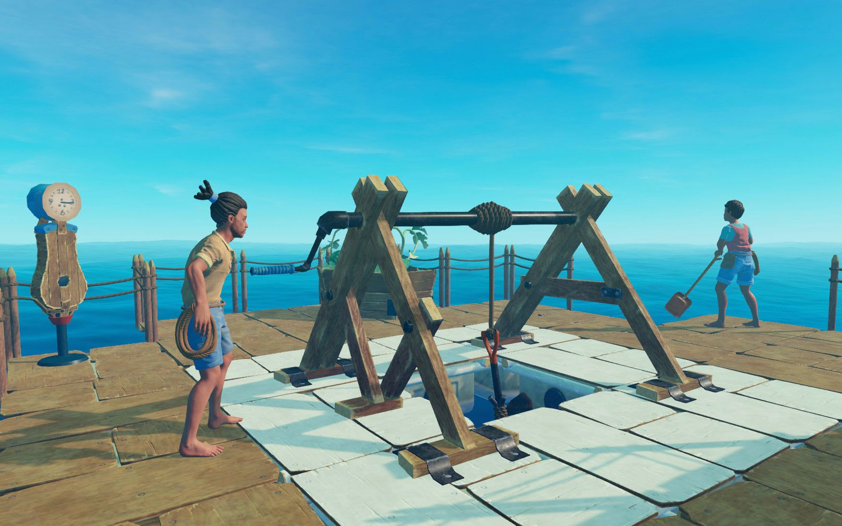 raft木筏生存9再次起航探索寻找生存线索