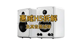 Télécharger la video: 拆解惠威科技H5MKII云端有源音响用料实在做工一流