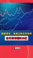 国泰君安、海通证券双双涨停 合计封单超620亿