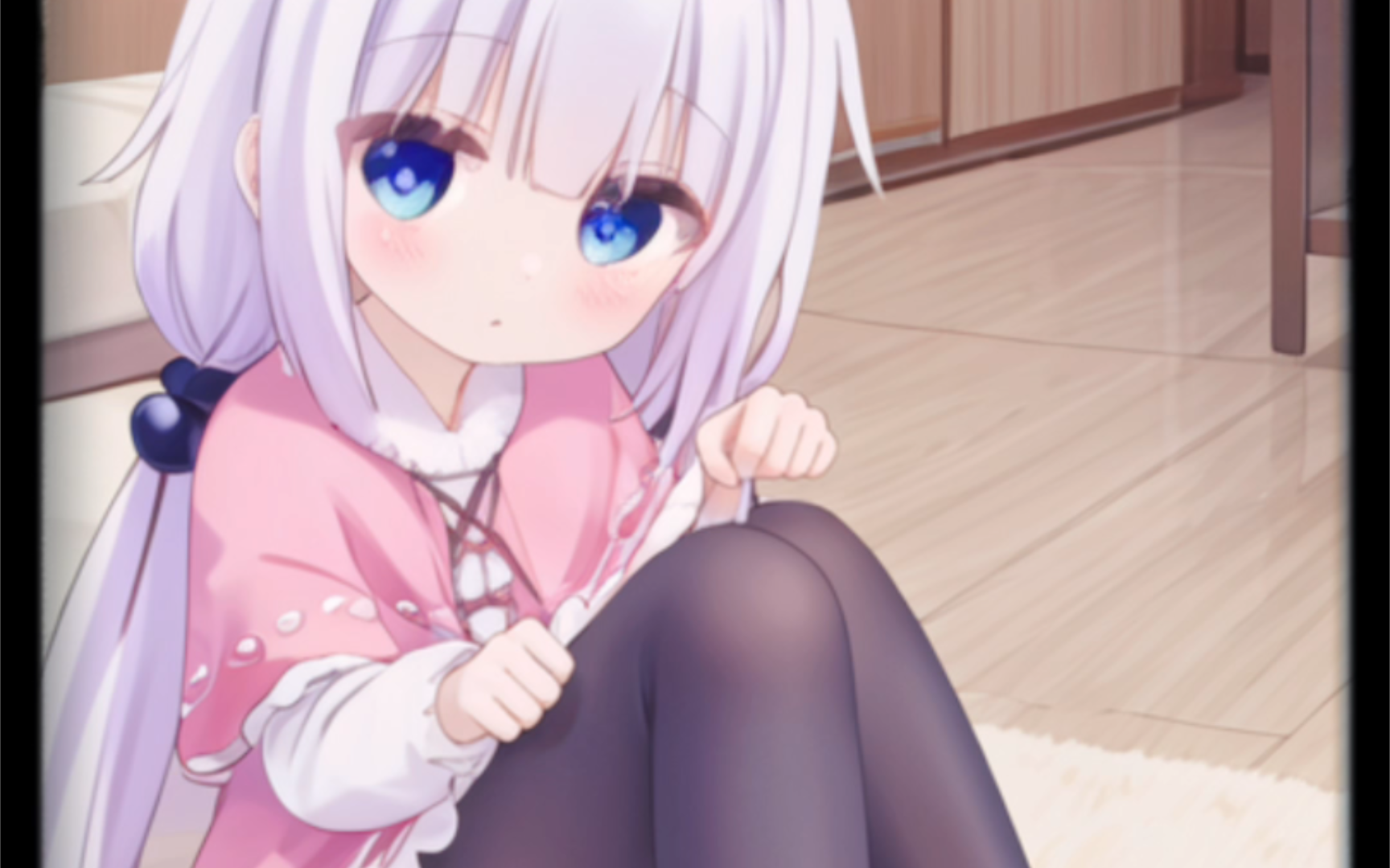 ai绘图-康娜卡姆依(黑)-小林家的龙女仆