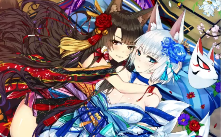 bibia的 日常赶稿 碧蓝航线 赤城x加贺_哔哩哔哩_bilibili