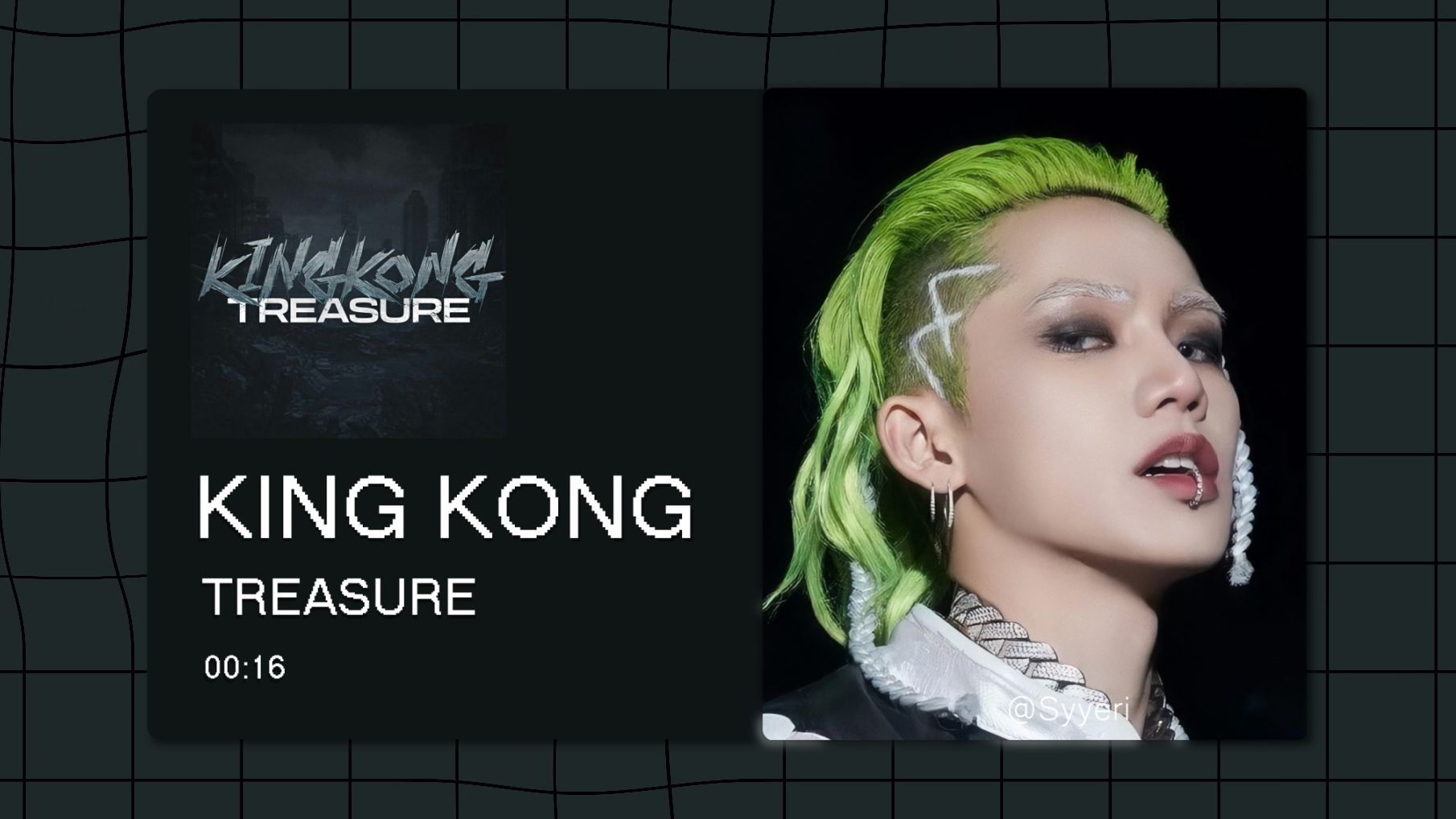 【8D环绕】KING KONG - TREASURE 请佩戴耳机使用~-Syyeri-TREASURE｜8D-哔哩哔哩视频