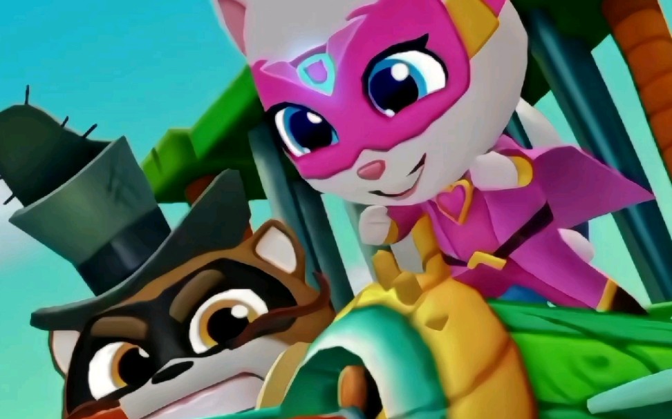 安吉拉救出了汉克狗