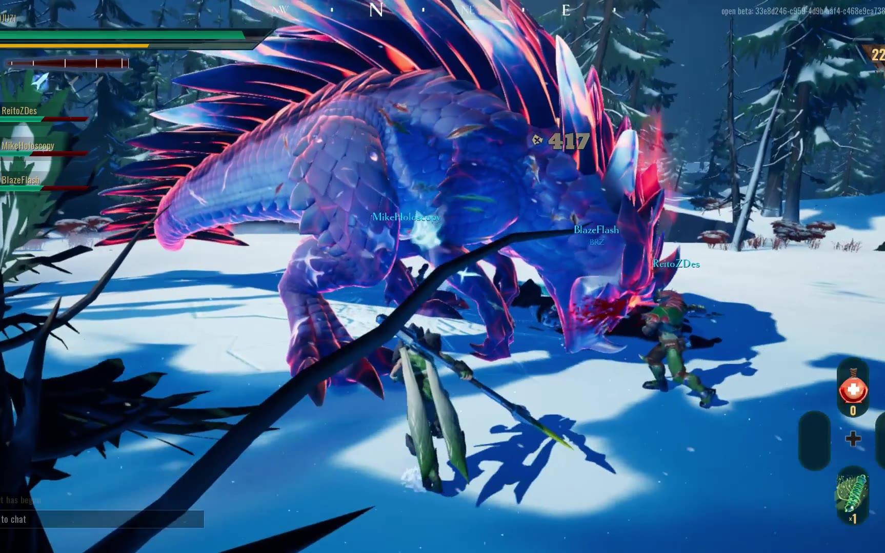 无畏dauntless魔法科技武器跳锤长枪玩遍冰火老哥