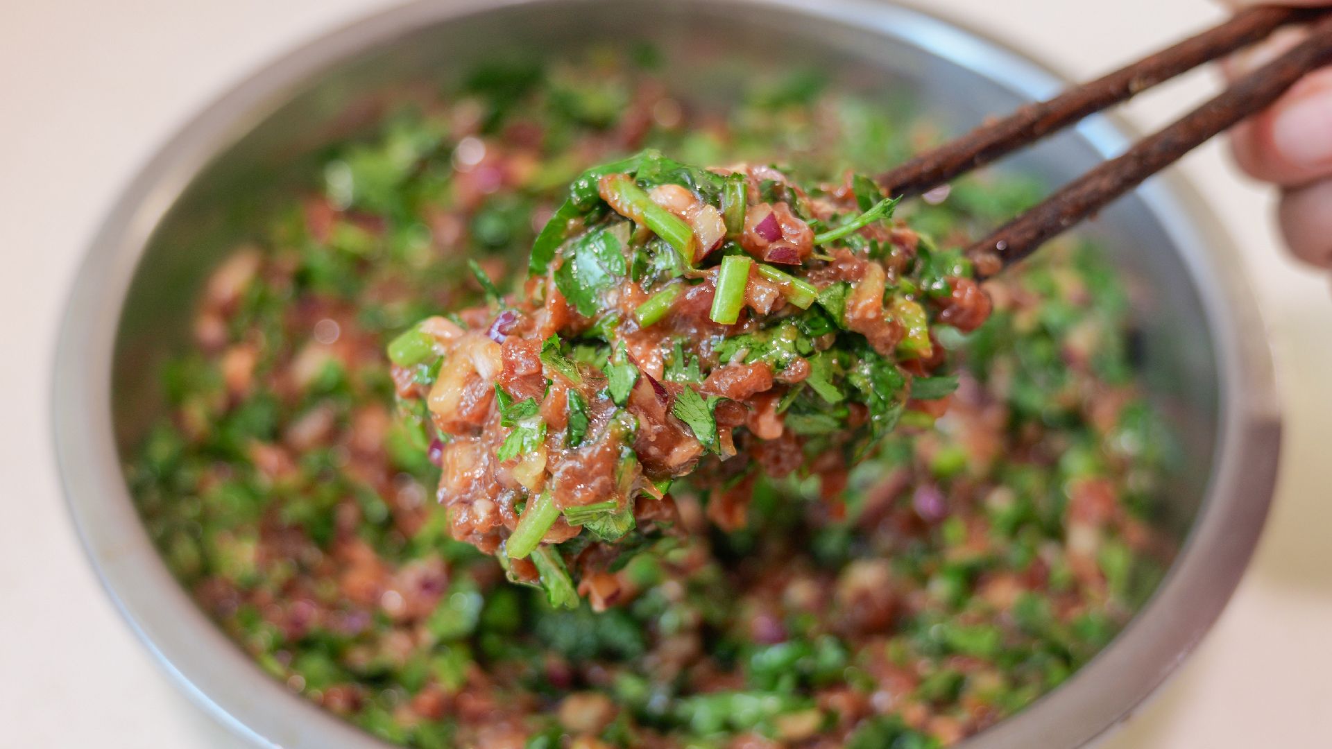 香菜牛肉馅饺子图片