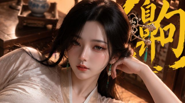 【金色花纹白裙】官人，快开始吧