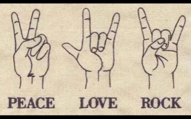 你分得清love和rock的手势吗?