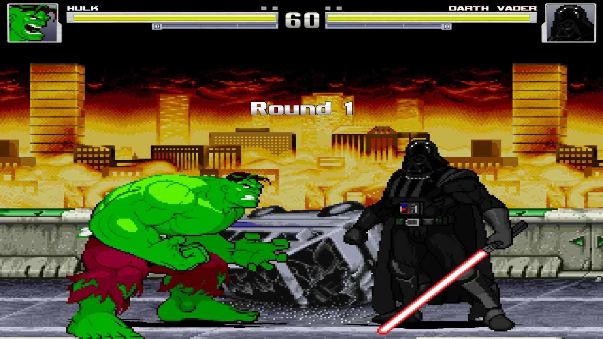 绿巨人vs黑武士