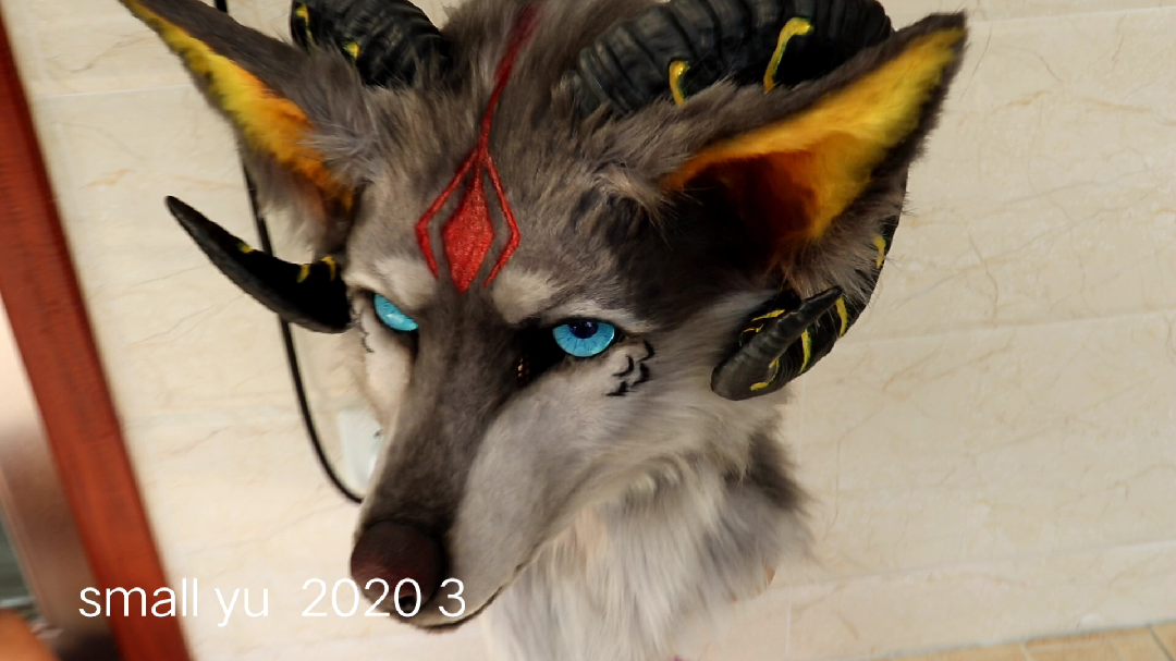 是委托呢#兽装##FURRY##兽装制作_哔哩哔哩_bilibili