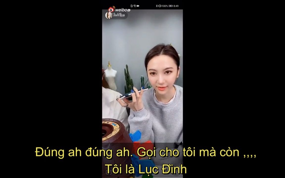 [图]Đại Ca và Lưu Khiết chơi game phạt gọi điện thoại