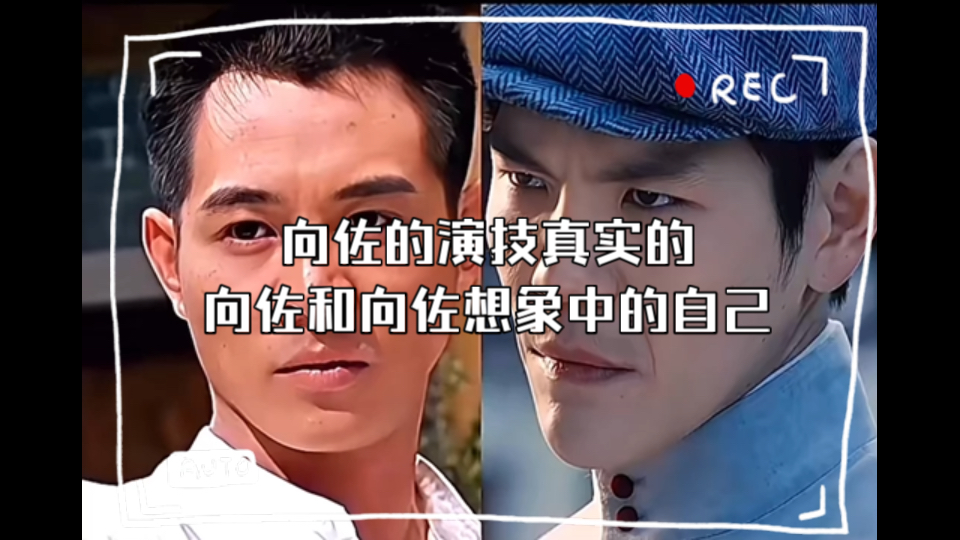 向佐的演技真实的向佐和向佐想象中的自己