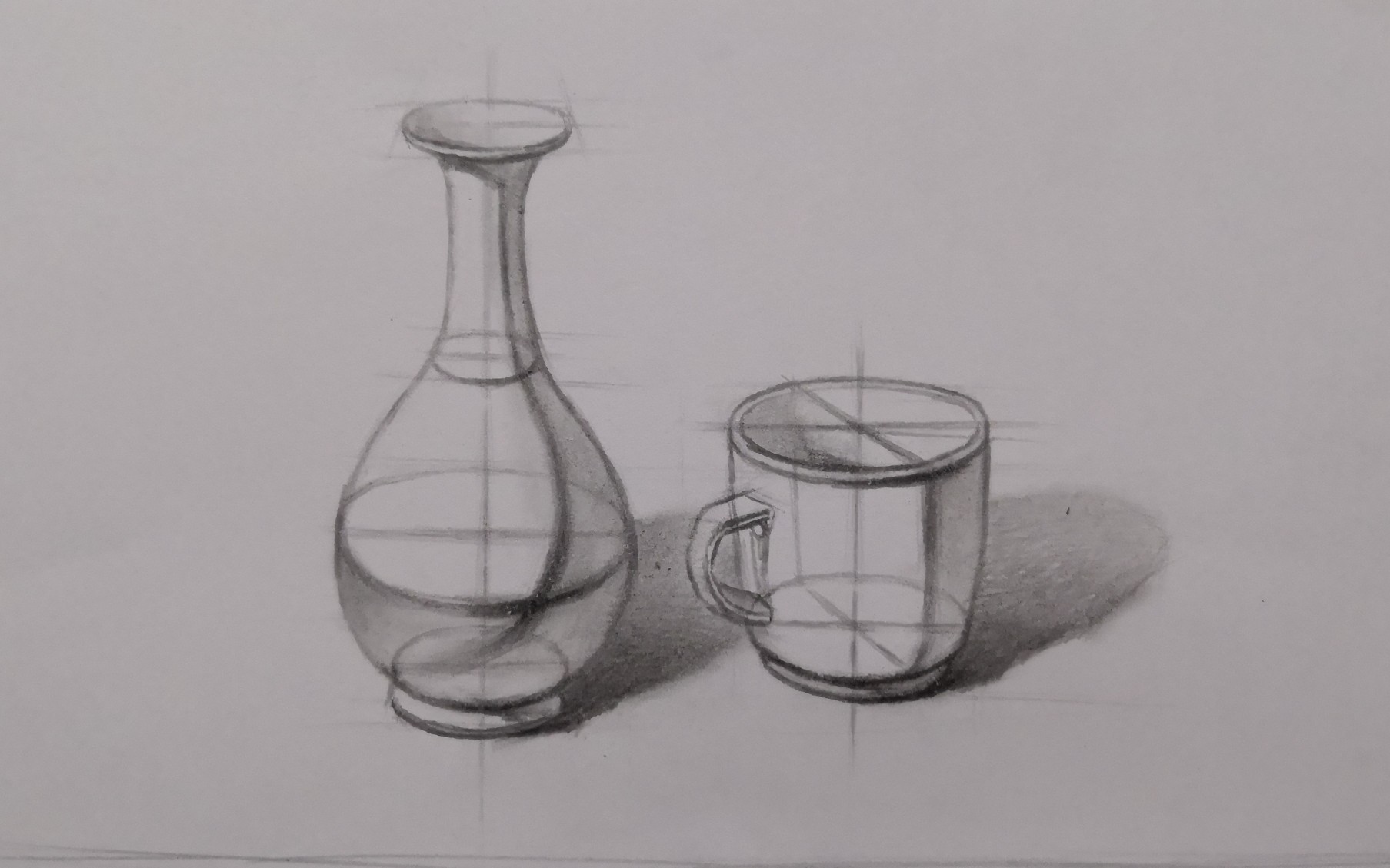 素描静物结构_哔哩哔哩_bilibili