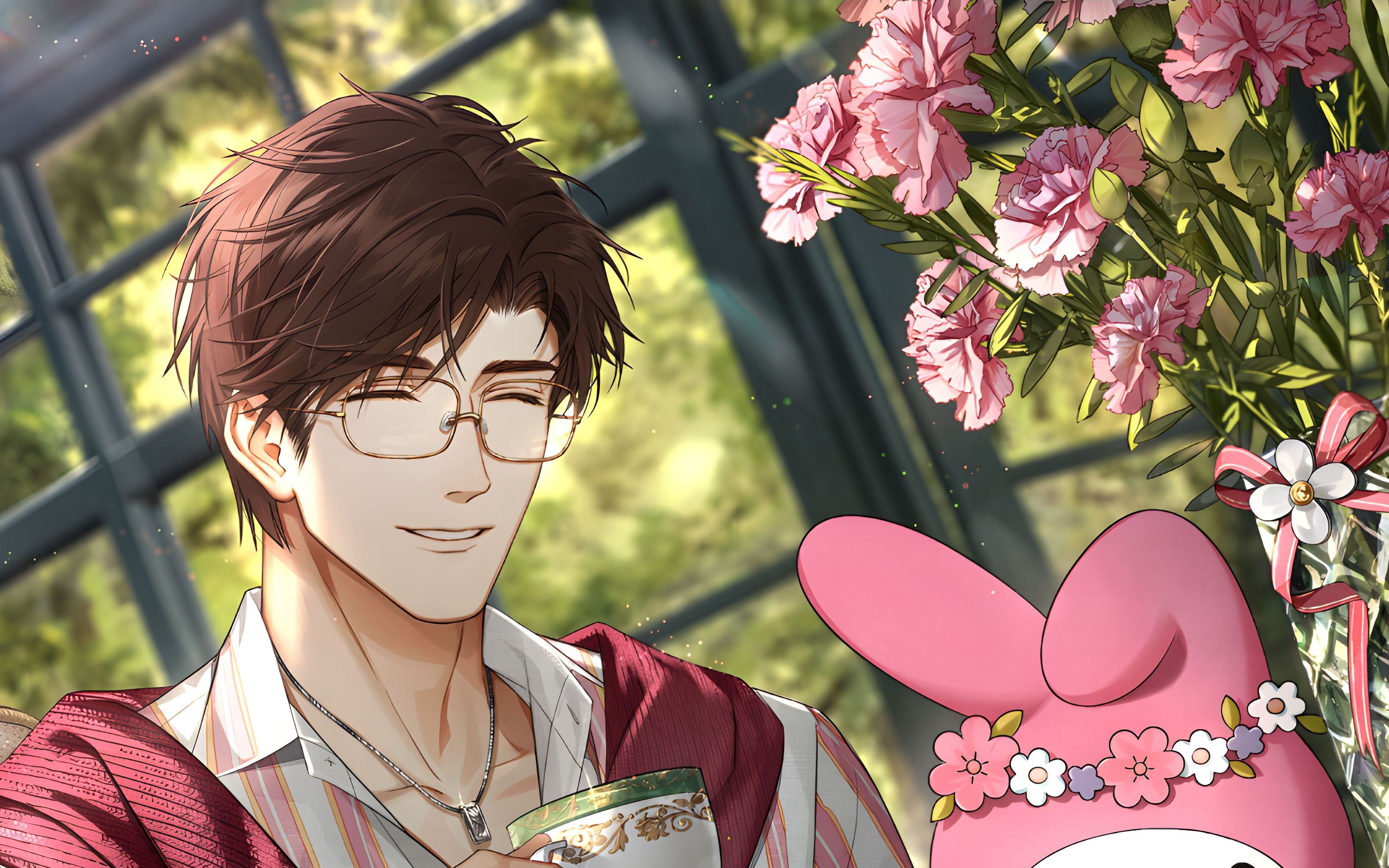 光与夜之恋 陆沉 林间绯色 亲近:帮他摘掉肩膀的羽毛吧(三丽鸥 美乐蒂