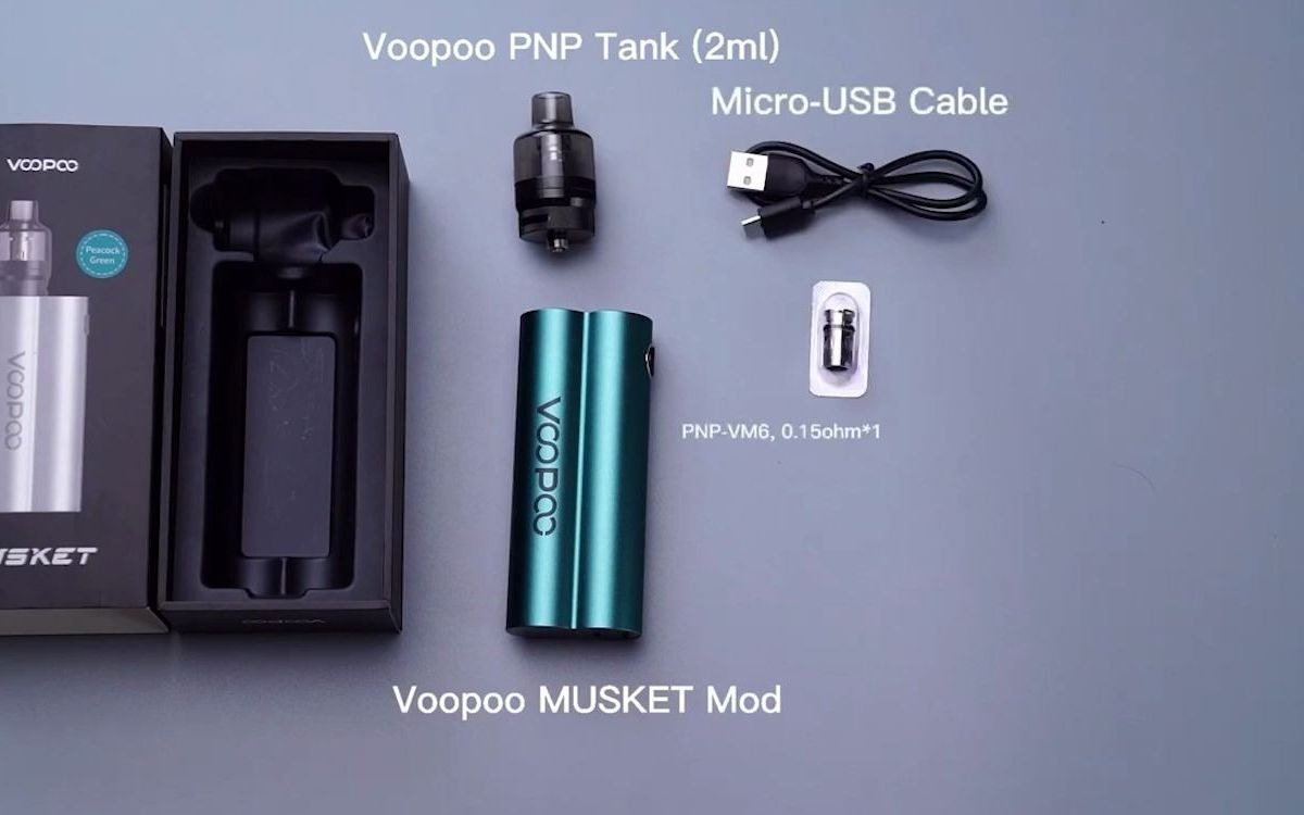 voopoo |火枪 Musket RBA模式,自动识别插入的线圈并匹配最佳功率,初学者也能轻松使用哔哩哔哩bilibili