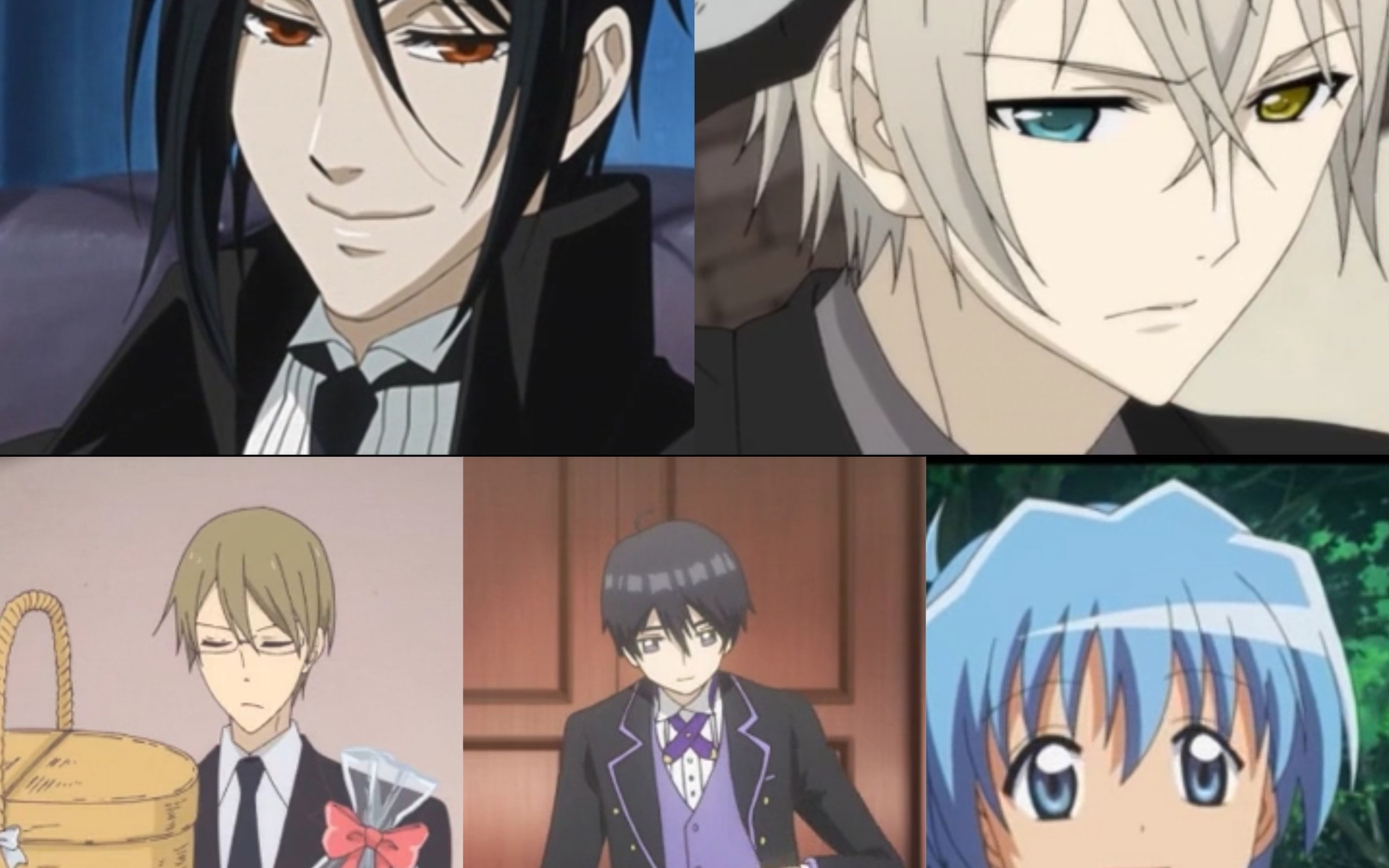 盘点动漫里帅气的执事们你喜欢哪个