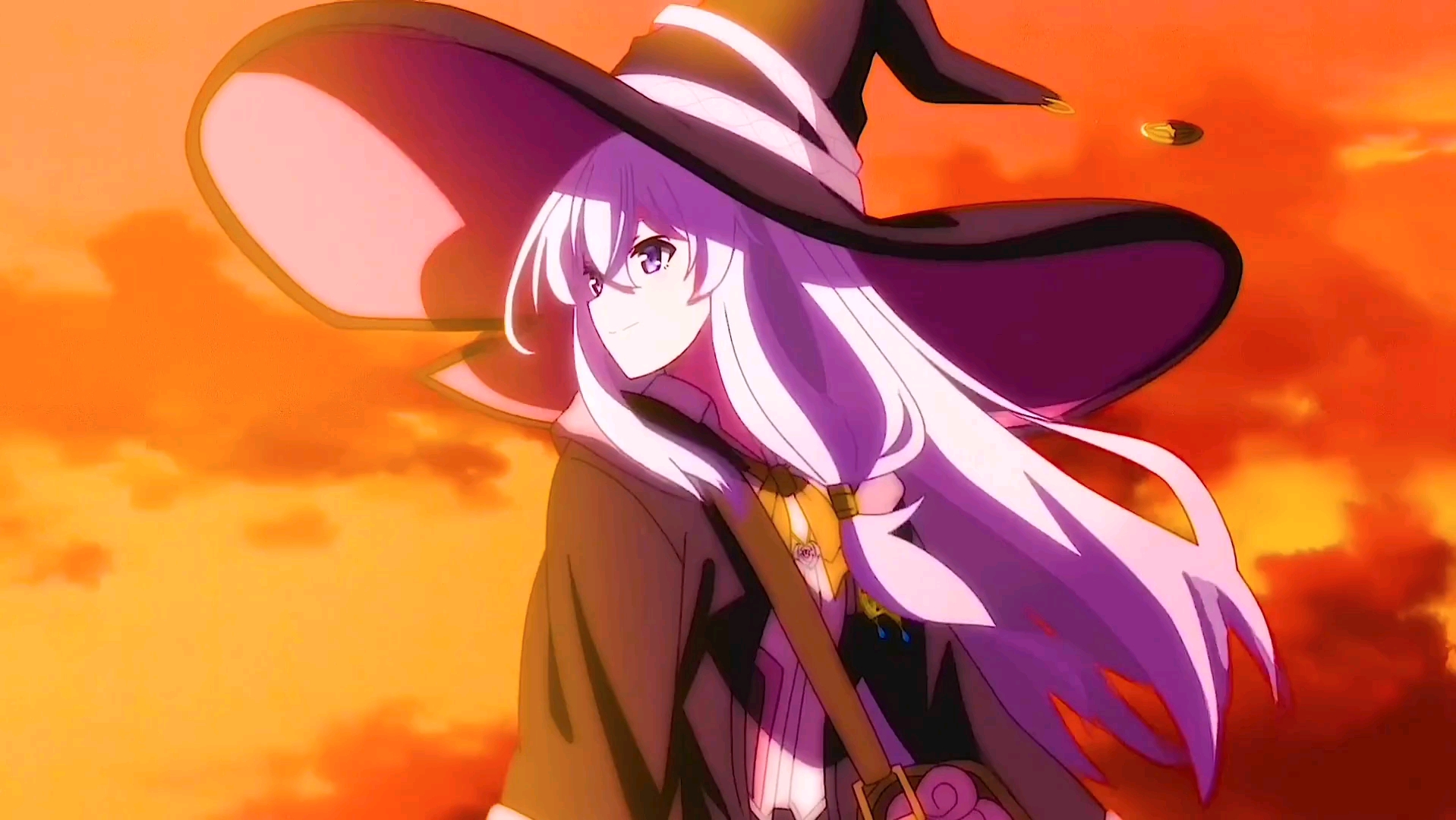 夕阳下的伊蕾娜