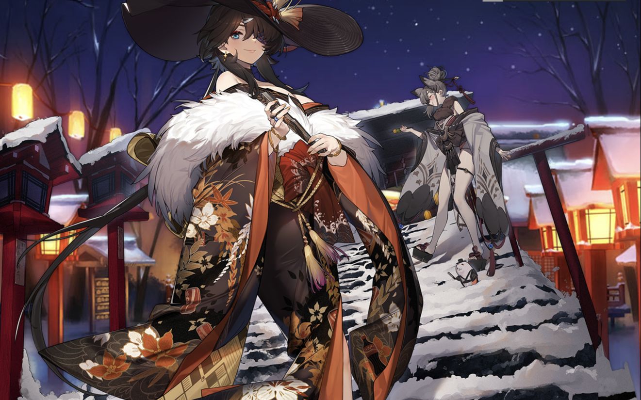 【碧蓝航线】佐治亚换装「雅色彩华」