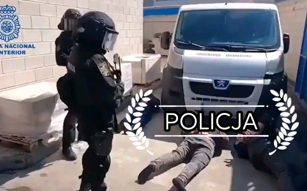 [POLICIA]西班牙特警GEO突袭现场哔哩哔哩bilibili