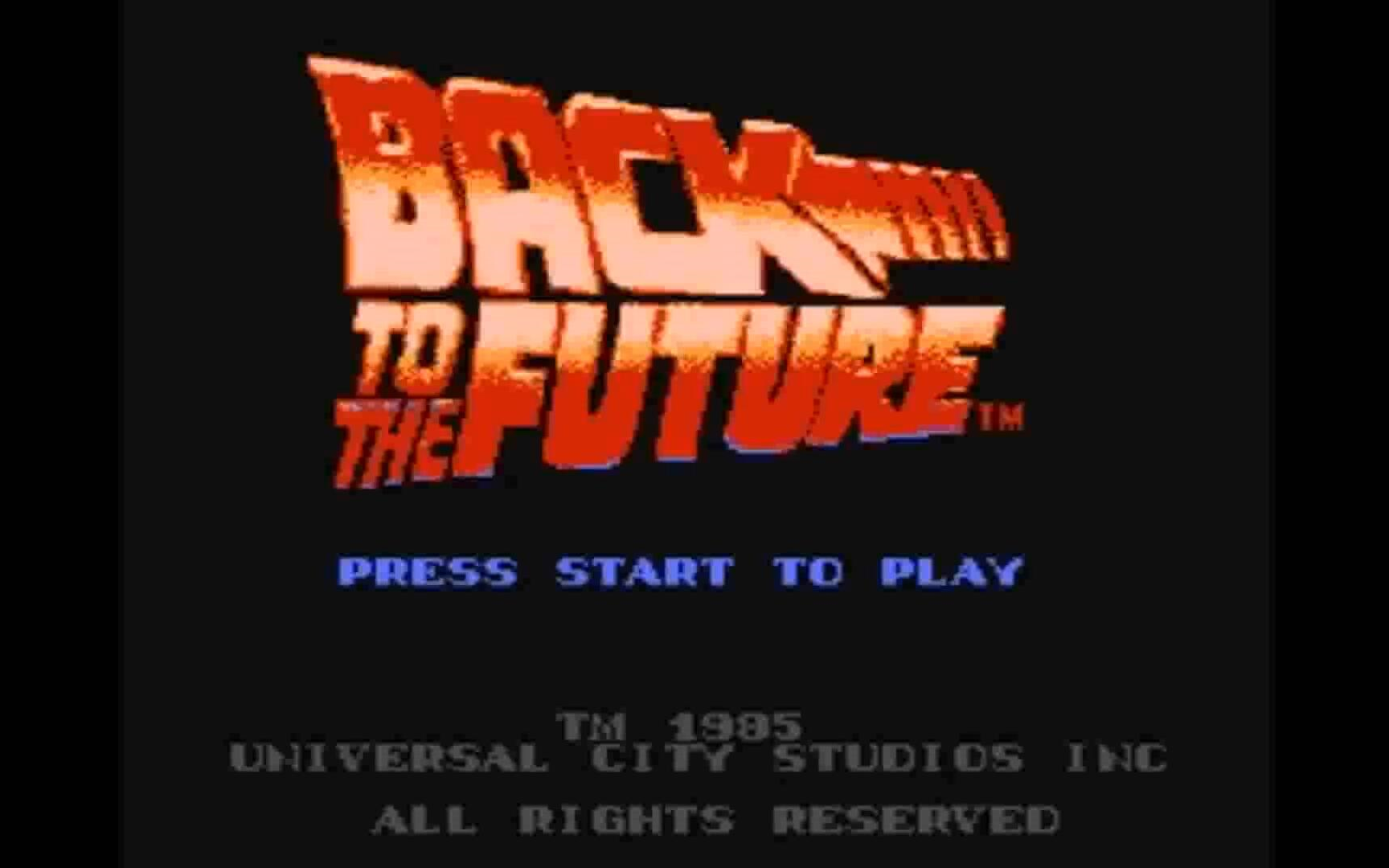 [图]FC/NES 回到未来 Back to the Future - 游戏通关视频 - NintendoComplete