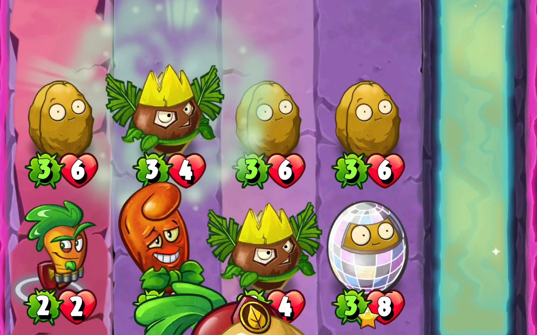 【植物大战僵尸英雄】2.22解密派对 坚果阵