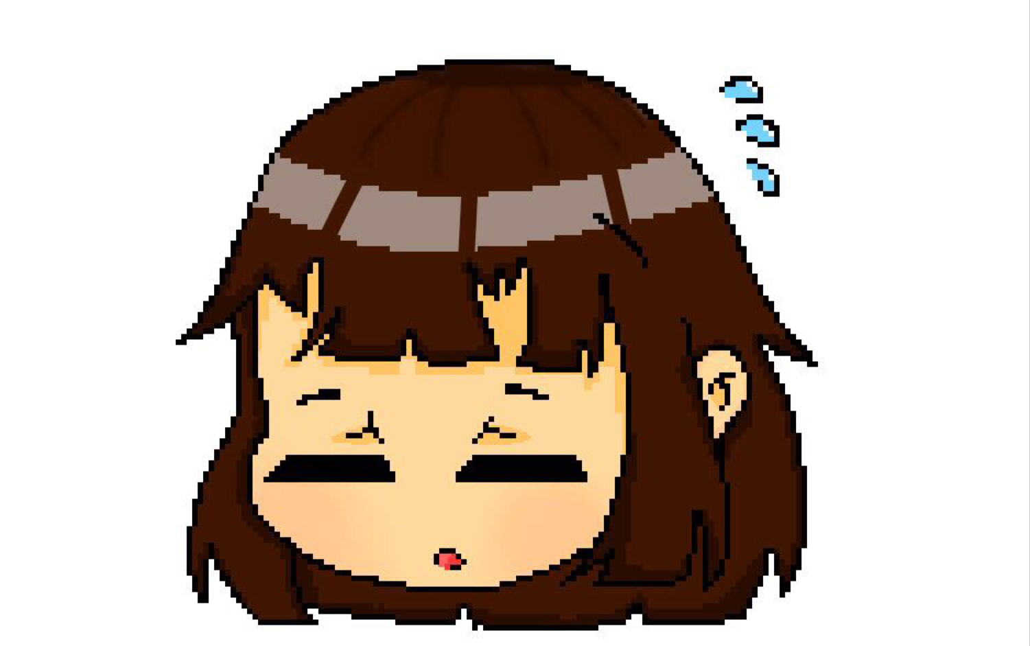 【绘画】【ut】frisk的表情包!