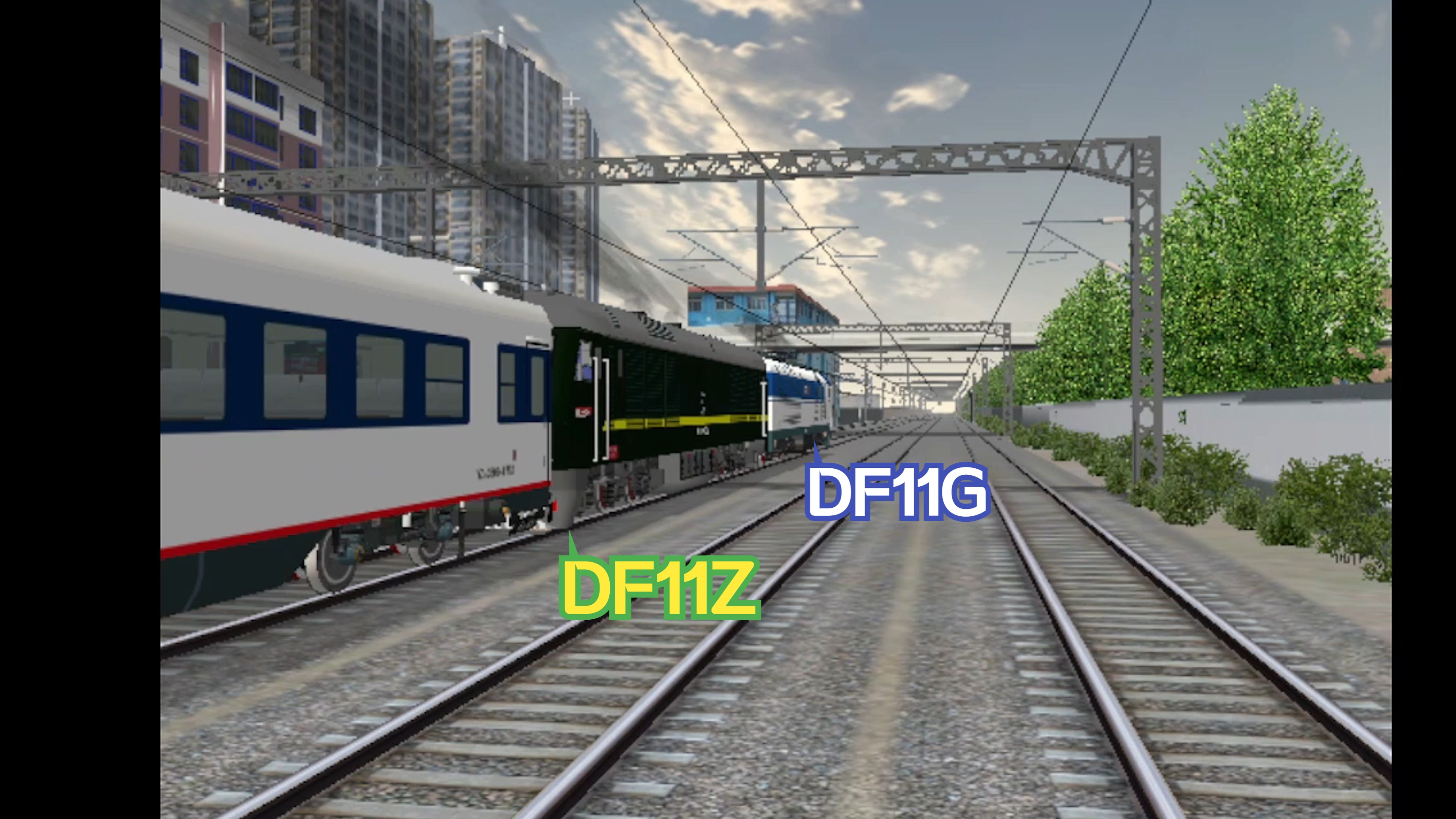 【msts】《df11gz型内燃机车》
