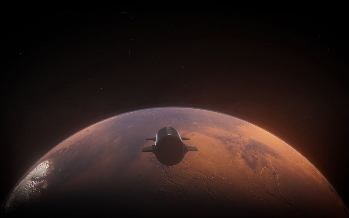 spacex星舰火星任务概念宣传片,马斯克称最快4月下旬首飞