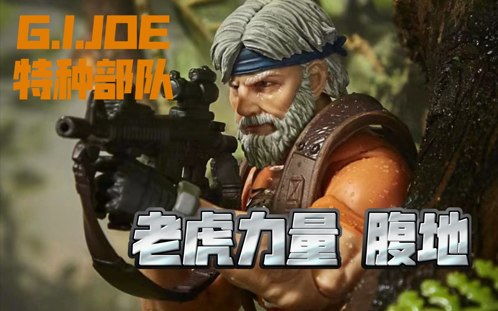 [图][玩具废柴]分享617 孩之宝 特种部队 G.I.JOE 6寸可动 机密档案系列 腹地 老虎力量