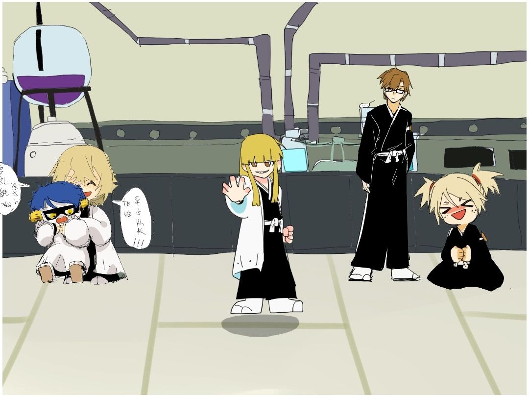 【死神bleach】一刻也来不及休息,下一个到达现场表演的是五番队