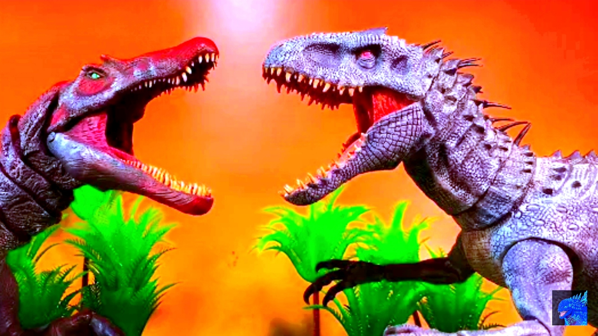 战神棘龙大战狂暴龙