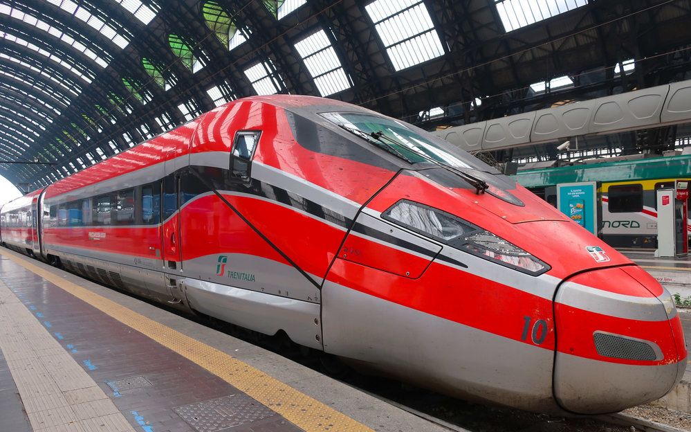 意大利高铁 米兰到罗马frecciarossa×1000